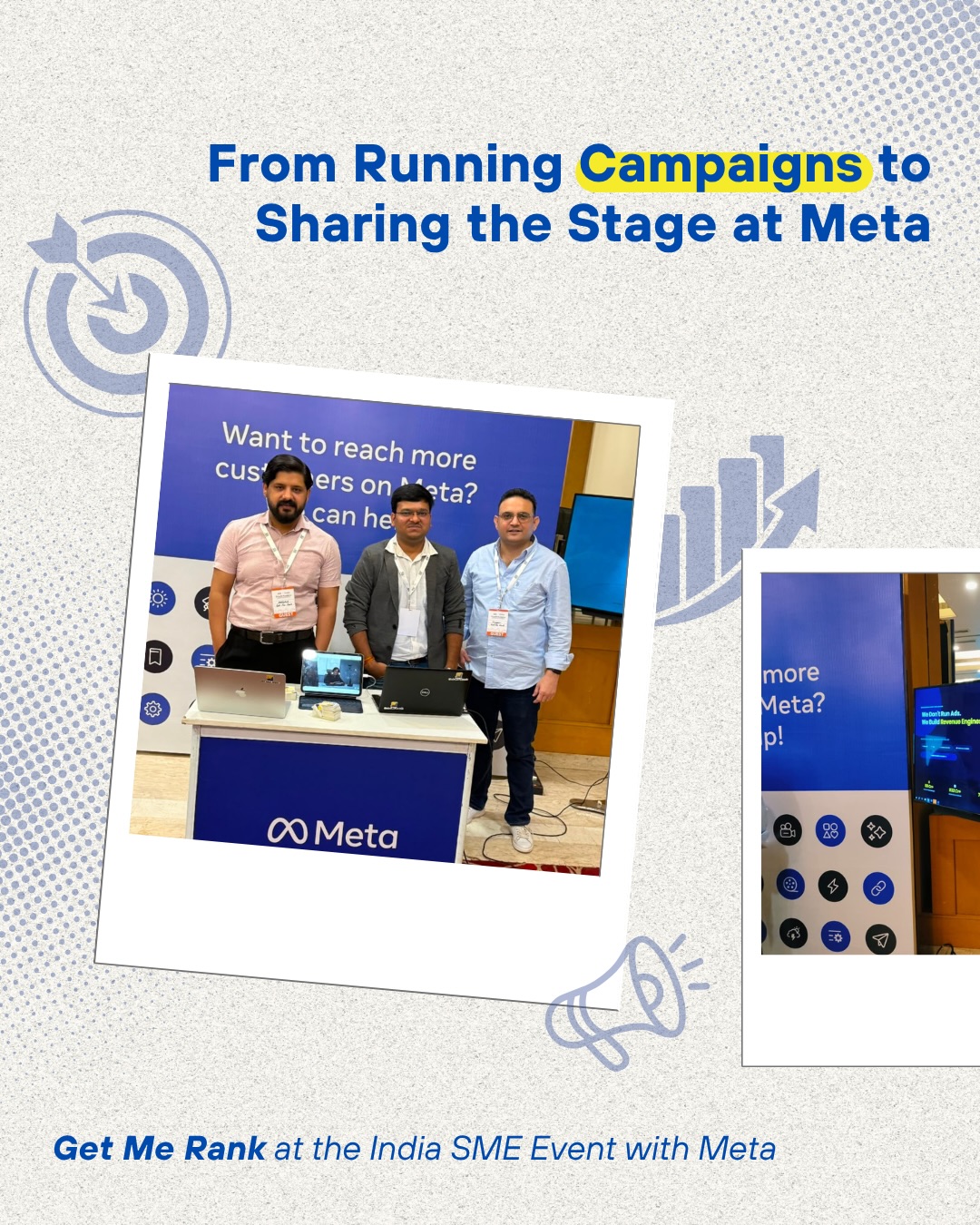 GetMeRank at the India SME Event with Meta